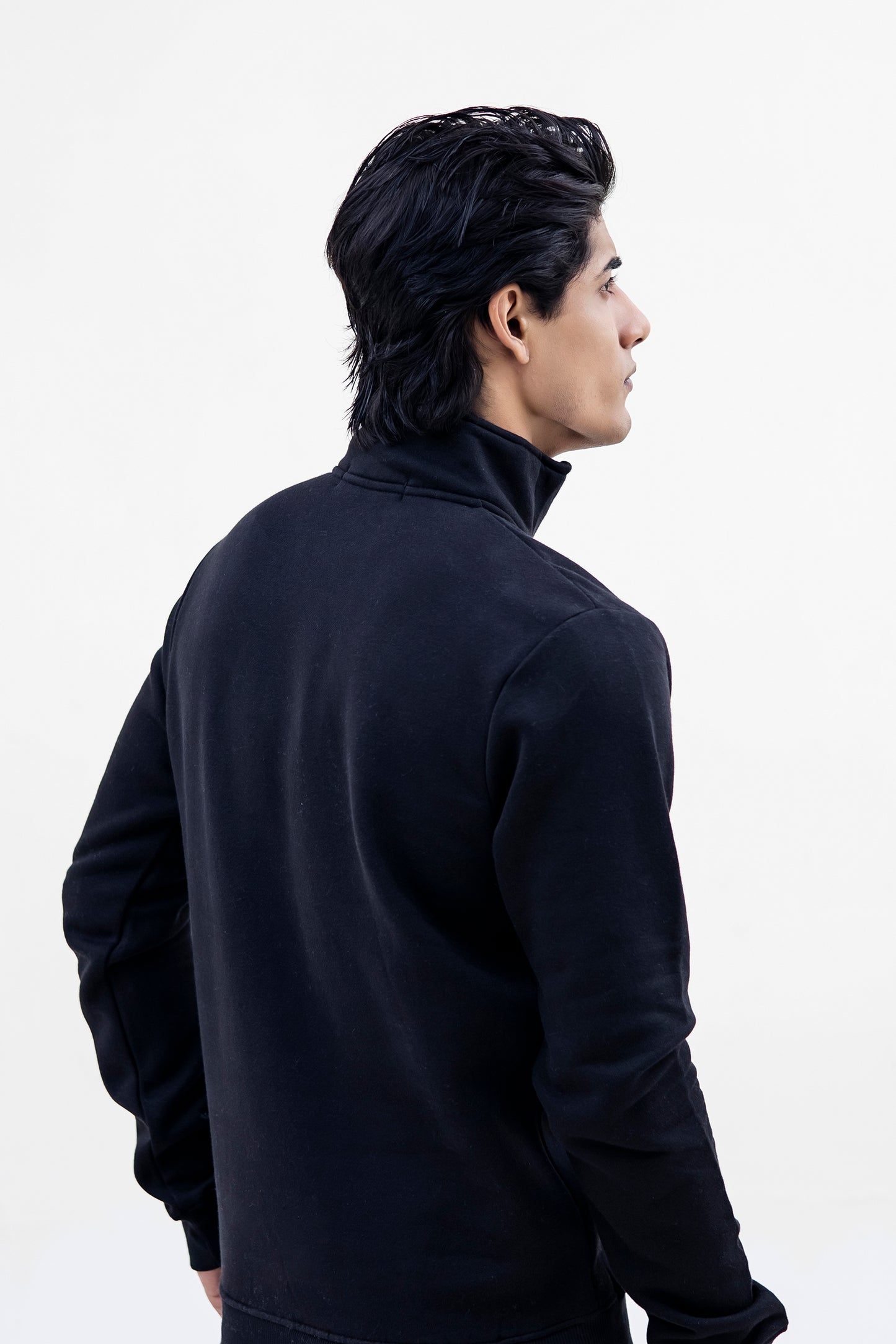 Seattle Fleece Mock Neck Quarter Zipper