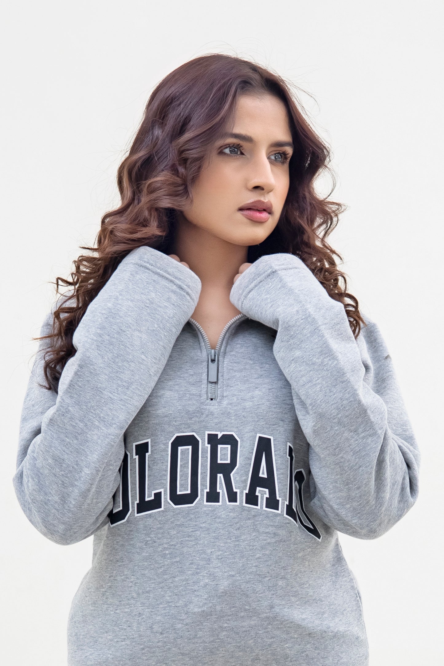 Colorado Fleece Mock Neck Quarter Zipper