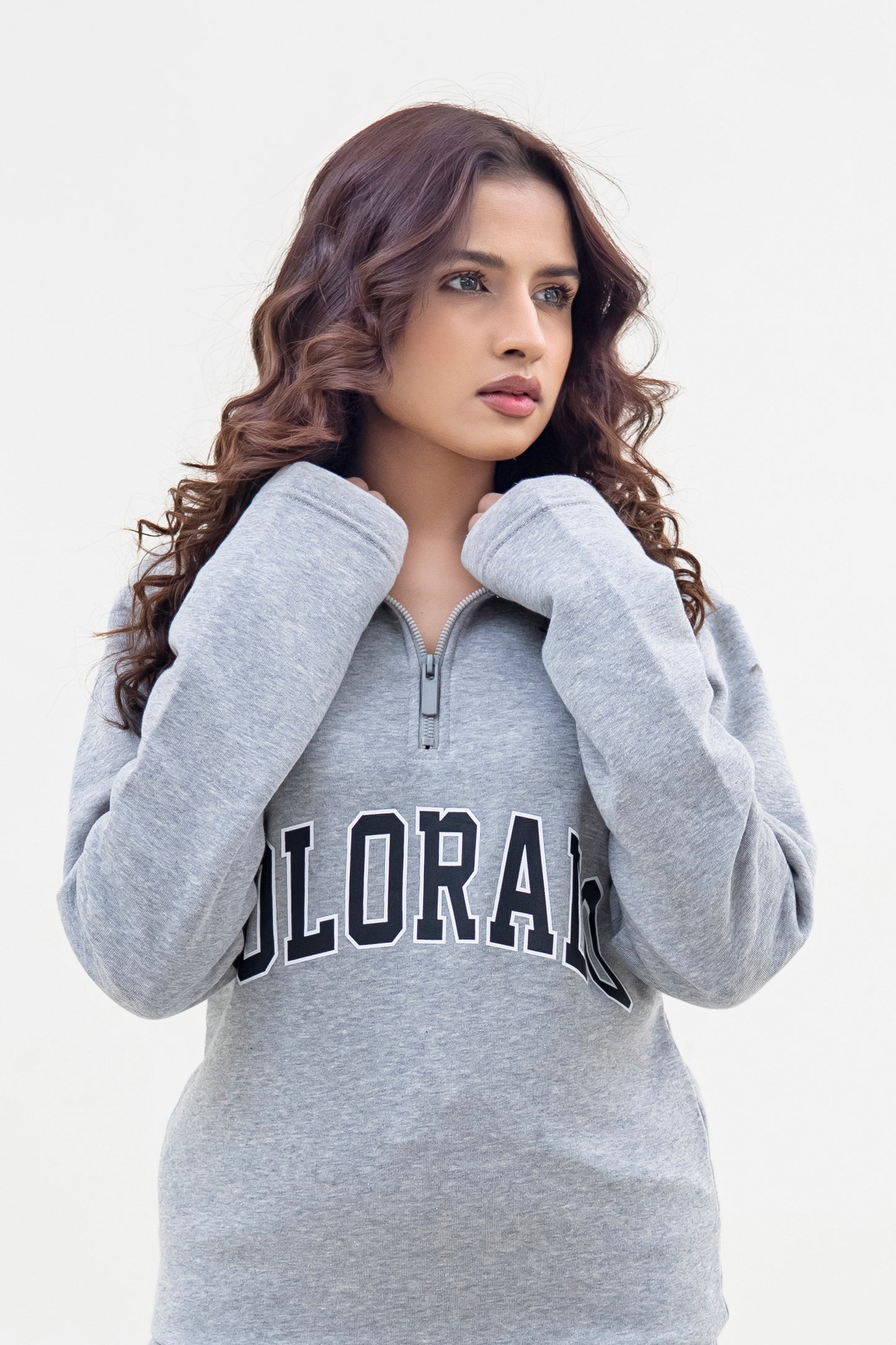 Colorado Fleece Mock Neck Quarter Zipper