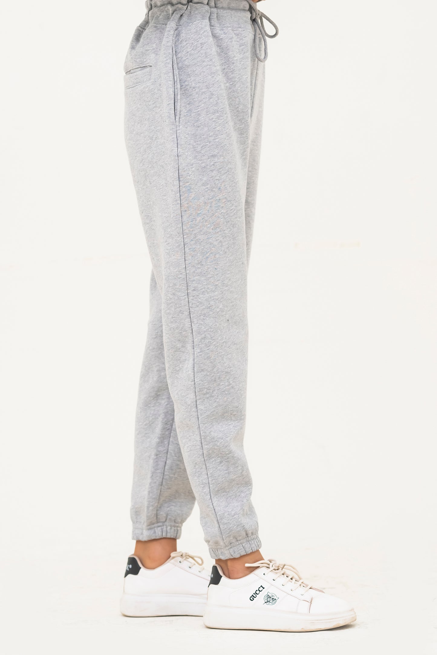 Heather Grey Women Joggers