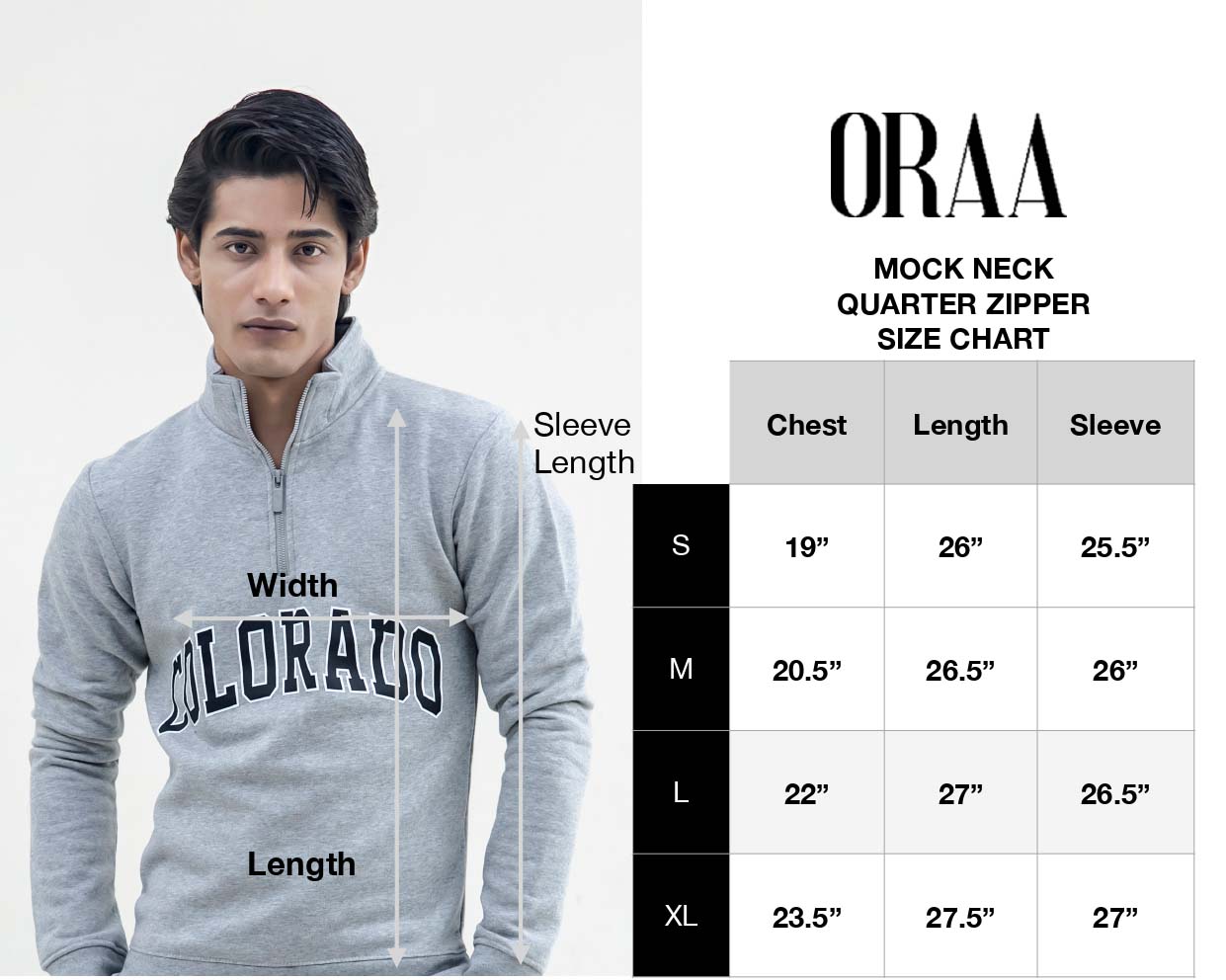 Colorado Fleece Mock Neck Quarter Zip