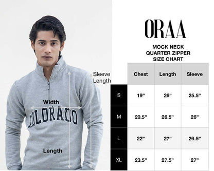 Colorado Fleece Mock Neck Quarter Zip